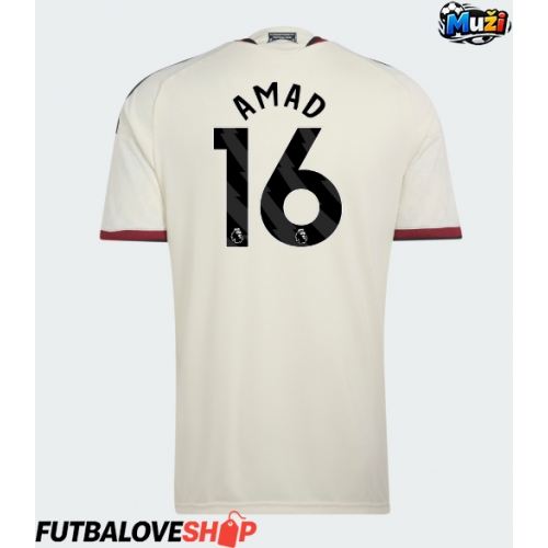 Dres Manchester United Amad Diallo #16 Tretina 2026-27 Krátky Rukáv
